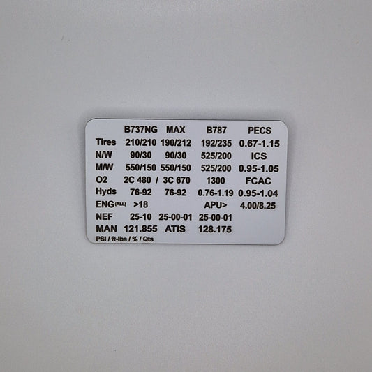 Custom Line Check Card